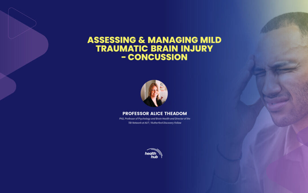 ASSESSING & MANAGING MILD TRAUMATIC BRAIN INJURY – CONCUSSION