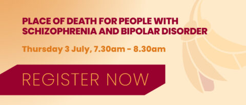 PLACE OF DEATH FOR PEOPLE WITH SCHIZOPHRENIA AND BIPOLAR DISORDER