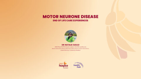 MOTOR NEURONE DISEASE END OF LIFE CARE EXPERIENCES